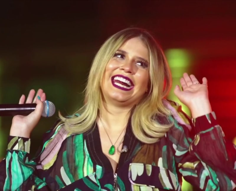 Marília Mendonça na live WorkShow