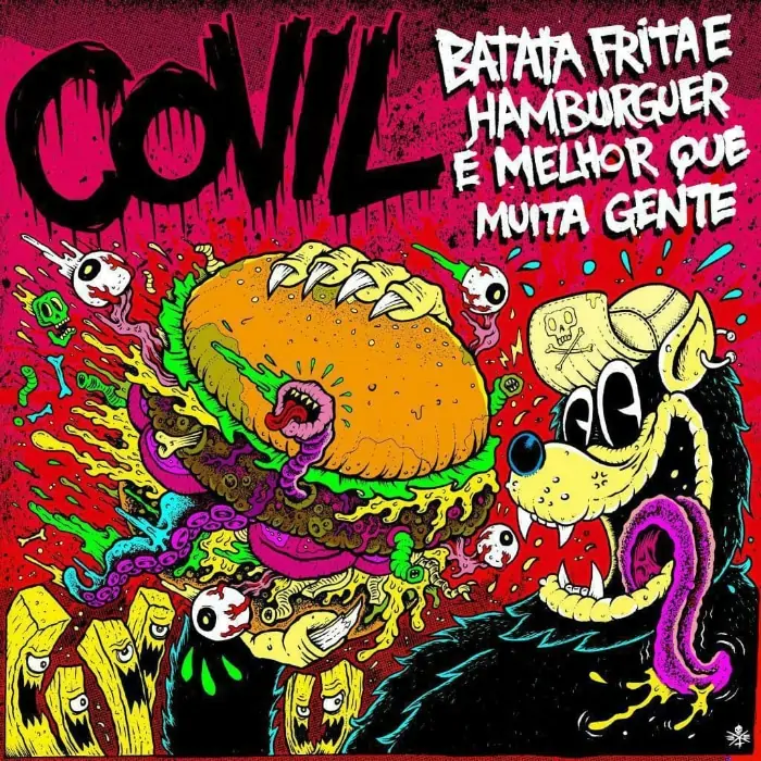 Lançamento Banda Covil: capa do EP