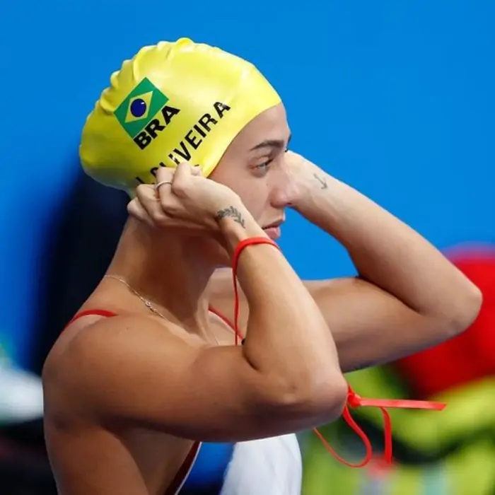 Famosos de Juiz de Fora - Larissa Oliveira é campeã mundial de natação
