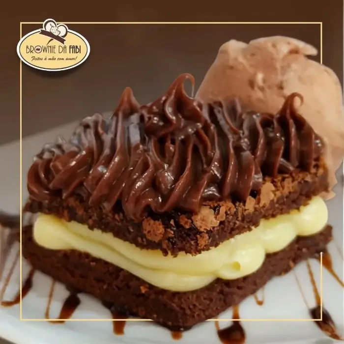 Guia de lugares para comer chocolate em Juiz de Fora: Brownies da Fabi