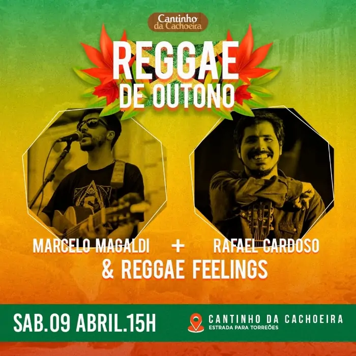 Reggae de Outono com Rafael Cardoso e Marcelo Magaldi em Juiz de Fora