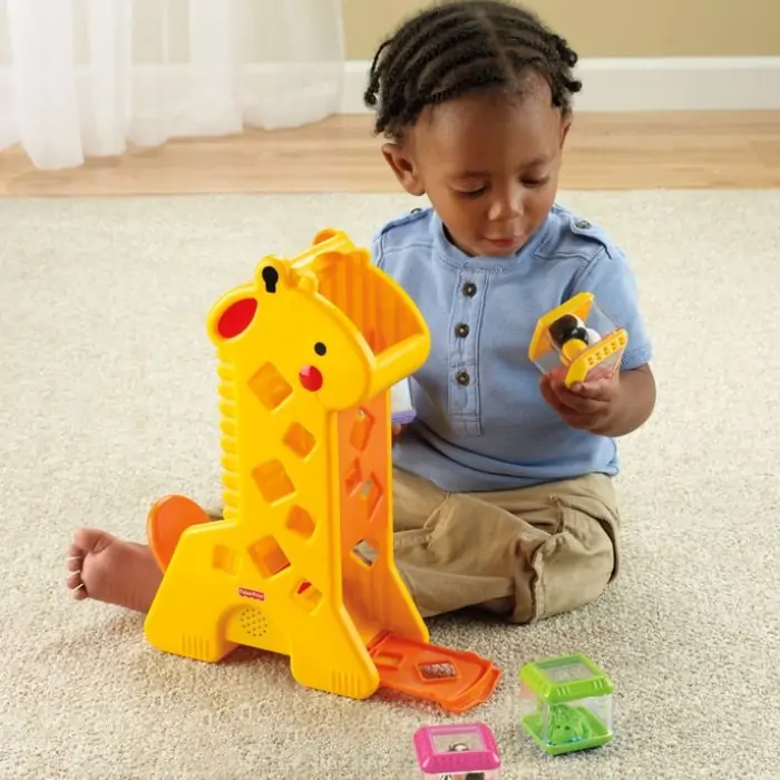 brinquedos para brincar com as as crianças - Girafa Fisher-Price