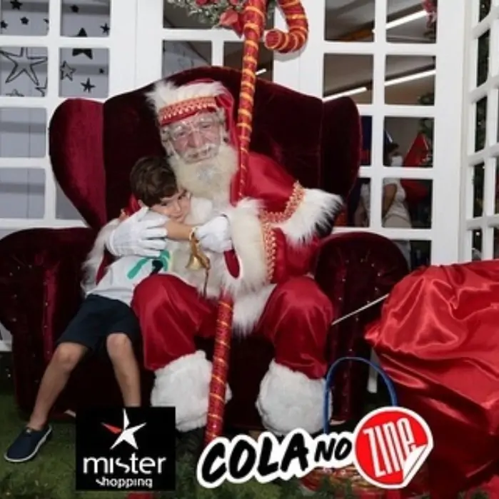 Papai Noel em Juiz de Fora - Mister Shopping (Foto: Instagram)
