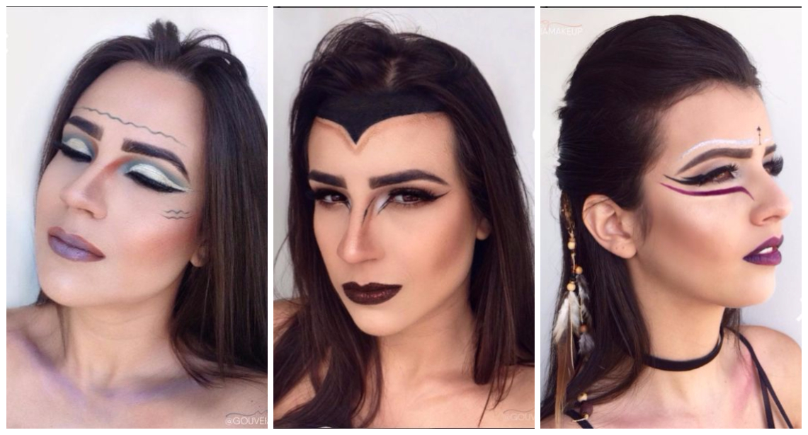 Maquiagem signos do Zodíaco - juiz-forana explica como fazer maquiagens artísticas