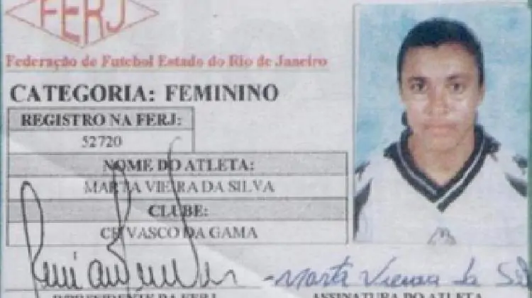 Curiosidades Marta jogadora: começou sua carreira no RJ