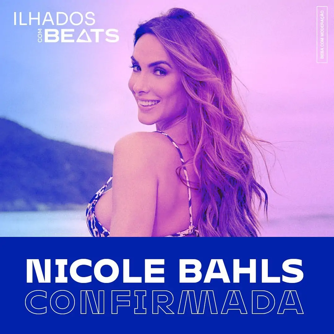 Nicole Bahls é uma das participantes de Ilhados com Beats